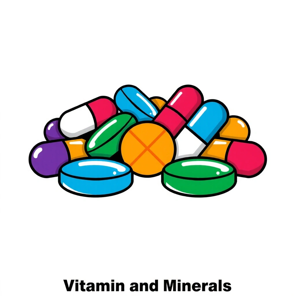Vitamins & Minerals Supplements Icon